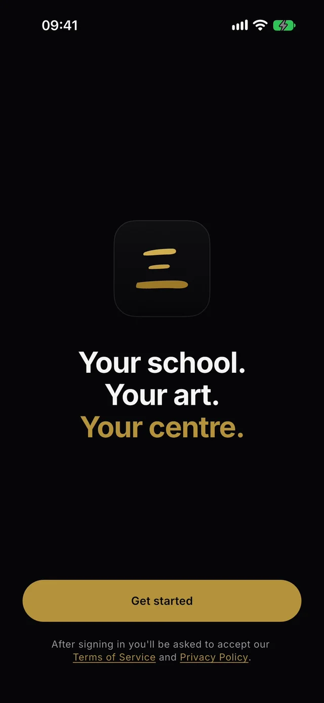 C3NTR&rsquo;s App Store preview: a school&rsquo;s library, reading and progress on a phone